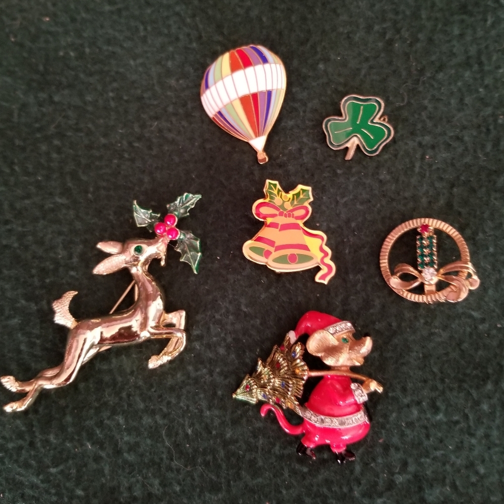 Vintage pins (6 total) - Picture 4 of 5